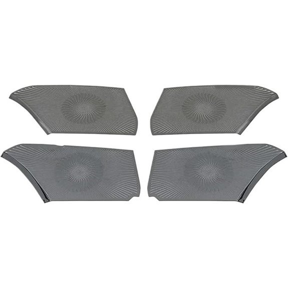Stainless Steel Speaker Audio Ring Cover for Toyota Camry