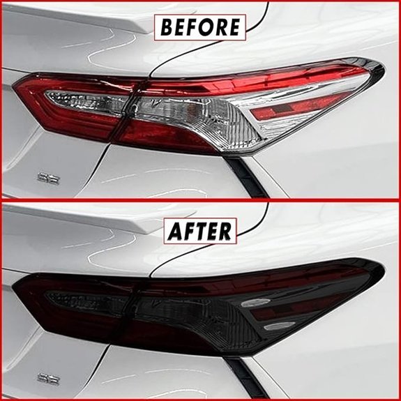 SlickMod Vinyl Smoke Tint for Toyota Camry Tail Light