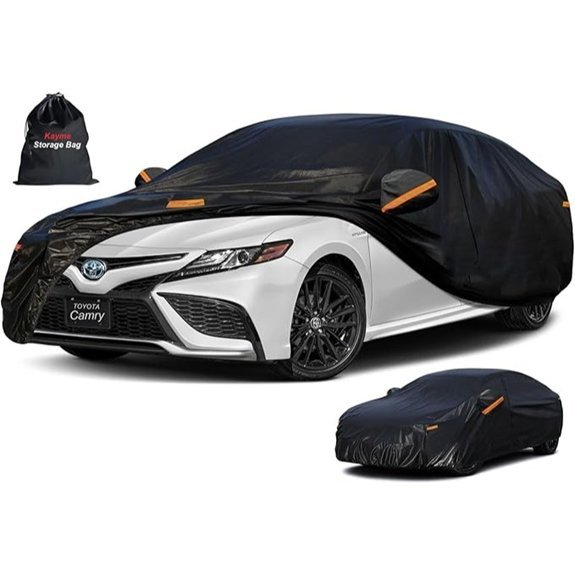 Kayme 7 Layers Waterproof Car Cover for Toyota Camry