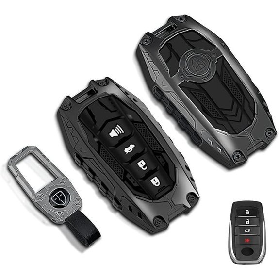 MILD EAST Heavy Metal Key Fob Cover for Toyota