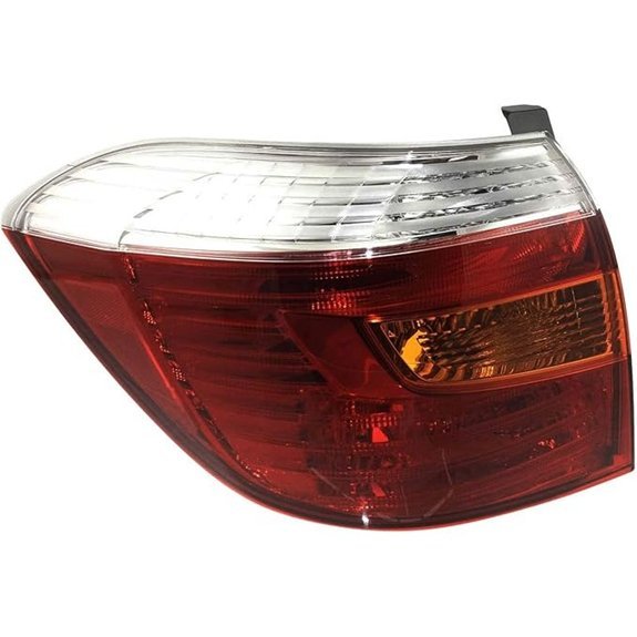 Garage-Pro Tail Light for 2008-2010 Toyota Highlander Driver Side