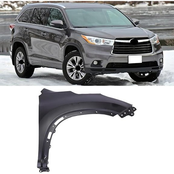 For 2014-2019 Toyota Highlander Front Right Passenger Side Fender TO1241251
