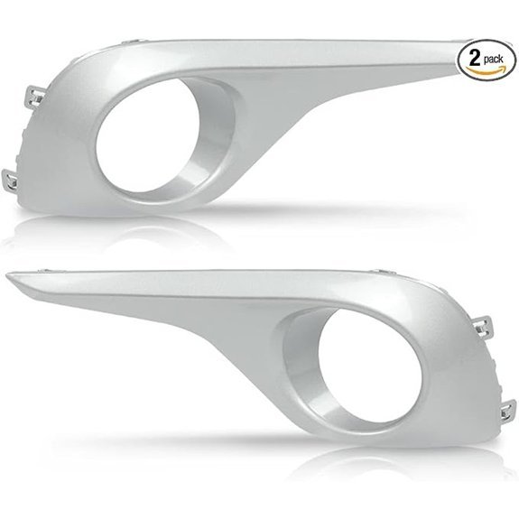 CHEDA Front Bumper Fog Light Cover Bezel for Toyota Highlander