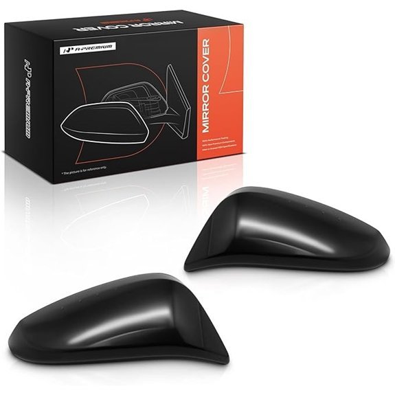 A-Premium Rearview Mirror Covers for Toyota Highlander 2014-2019