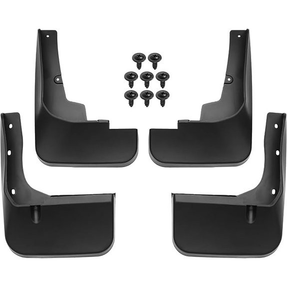 ACROPIX Front and Rear Mud Flaps for Toyota Highlander
