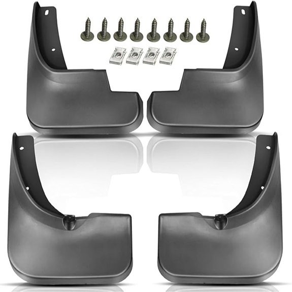 YHTAUTO Mud Flaps for Toyota Highlander 4-Piece Set