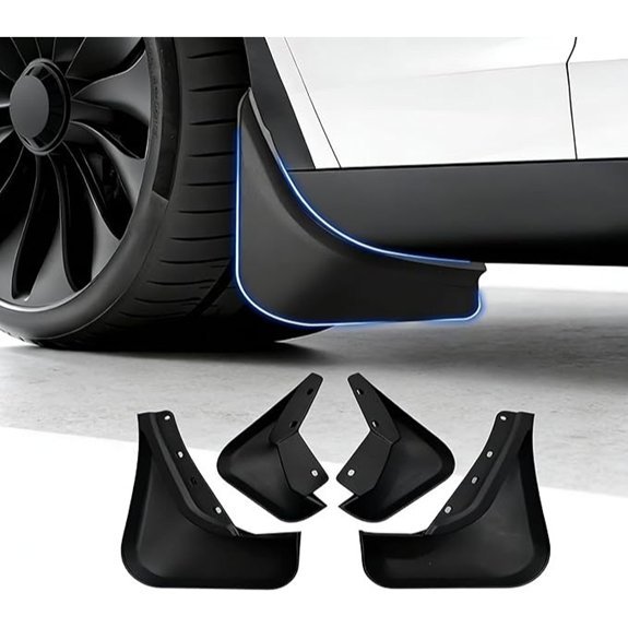 OUTMX Mud Flaps for Toyota Highlander 2007-2012
