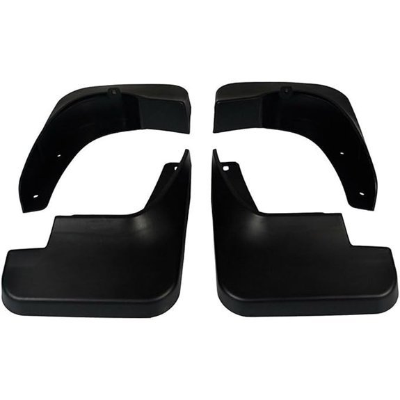 Toyota Highlander Front and Rear Splash Guards