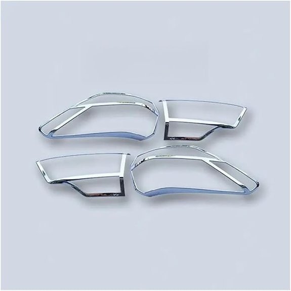 Chrome Rear Tail Light Cover Trim for Toyota Highlander
