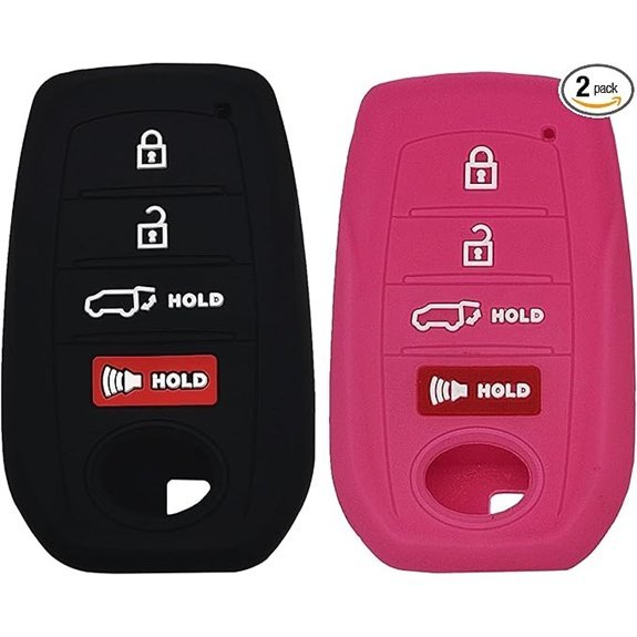 Autobase Key Fob Cover for Toyota Vehicles