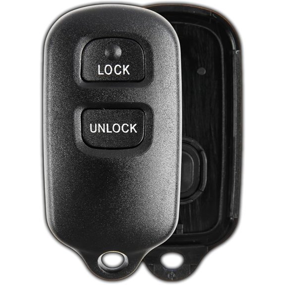 KeylessOption Toyota Remote Key Fob Cover (HYQ12BBX)