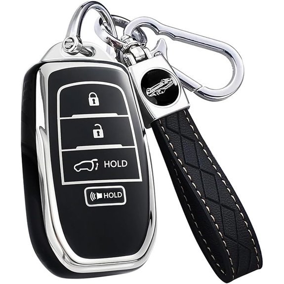 Toyota Key Fob Cover Soft TPU 4-Button Shell