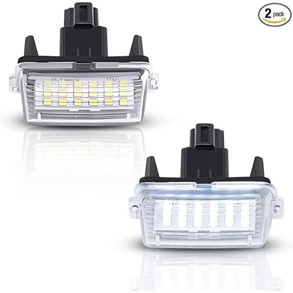 LED License Plate Lights for Toyota (Pack of 2)