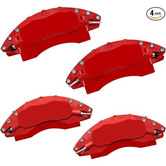 AOOA Aluminum Red Caliper Cover for Toyota and Lexus
