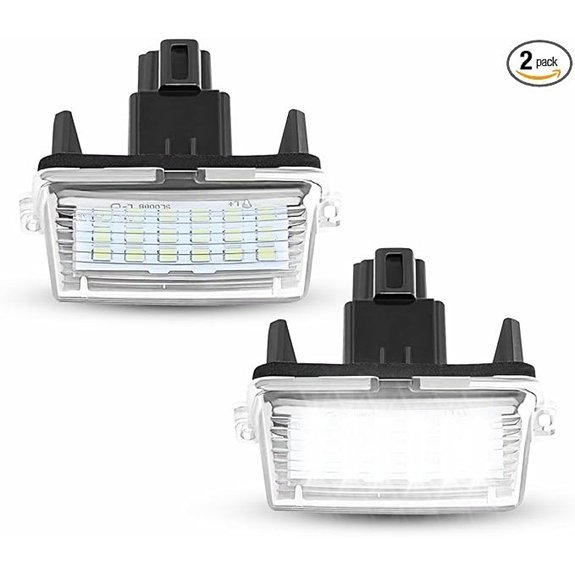 LESAUCE LED License Plate Light for Toyota Vehicles