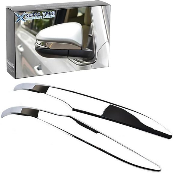 Xotic Tech Chrome Side Mirror Trim for Toyota RAV4/Highlander