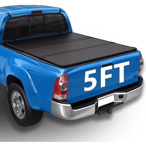 PENSUN Tri-Fold Truck Bed Cover for Toyota Tacoma