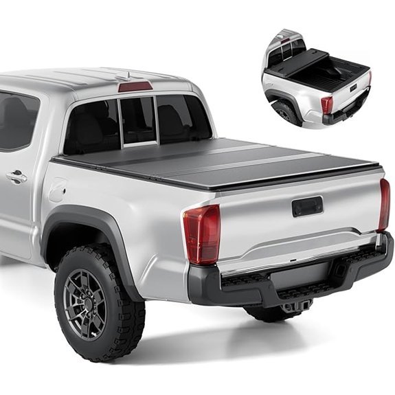 FRP Tri-Fold Tonneau Cover for Toyota Tacoma 5ft Bed