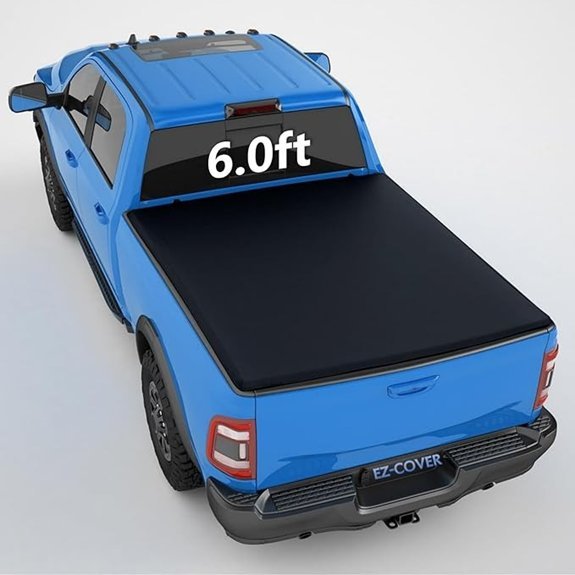 EZ-COVER Soft Roll Up Truck Bed Cover for Toyota Tacoma
