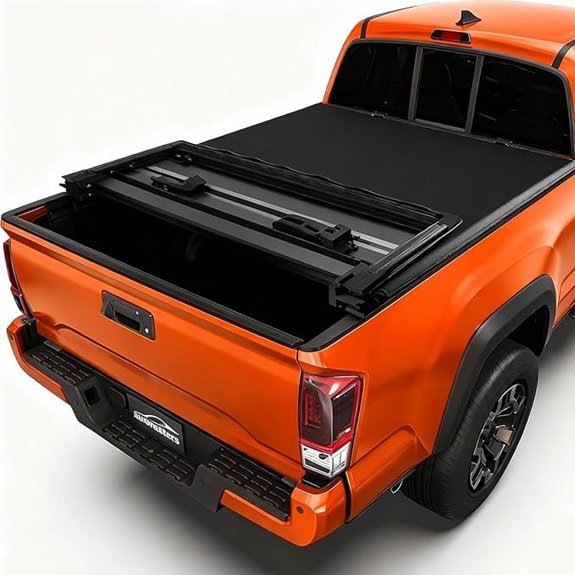 Soft Tri-Fold Truck Bed Cover for Toyota Tacoma