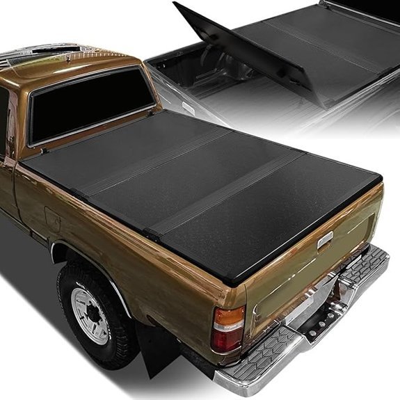 Tri-Fold Hard Tonneau Cover for Toyota Tacoma 6Ft