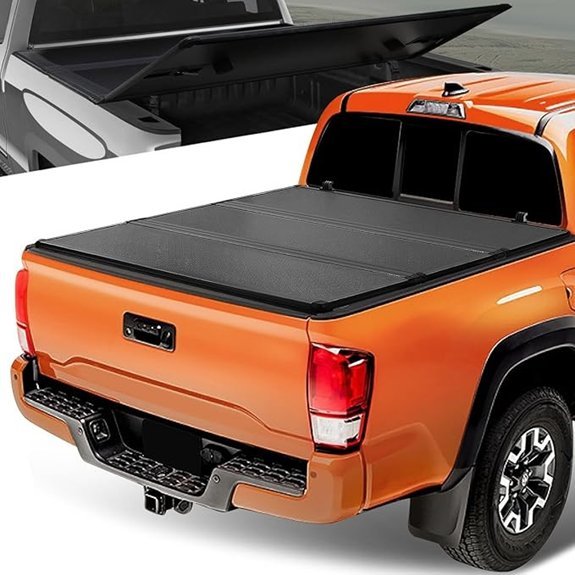 Toyota Tacoma 6 ft Tri-Fold Hard Tonneau Cover