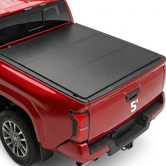BDFHYK Tri-Fold Tonneau Cover for Toyota Tacoma