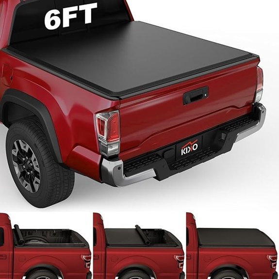 Kikito Vinyl Roll-Up Tonneau Cover for Toyota Tacoma