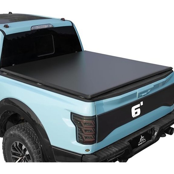 Toyota Tacoma 6 ft Soft Roll-Up Tonneau Cover