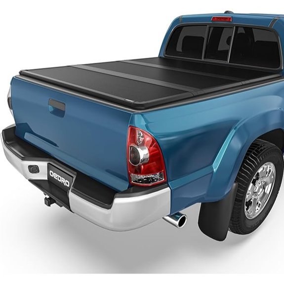 OEDRO Tri-Fold Tonneau Cover for Toyota Tacoma 5ft Bed
