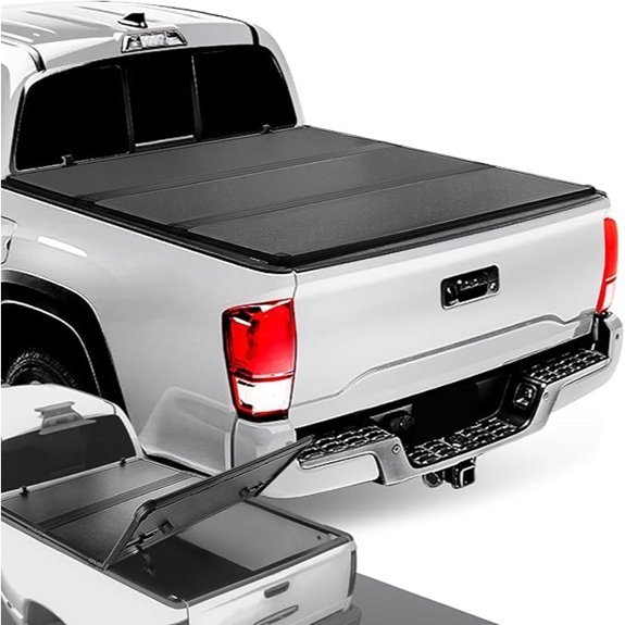 DNA MOTORING Tri-Fold Tonneau Cover for Toyota Tacoma