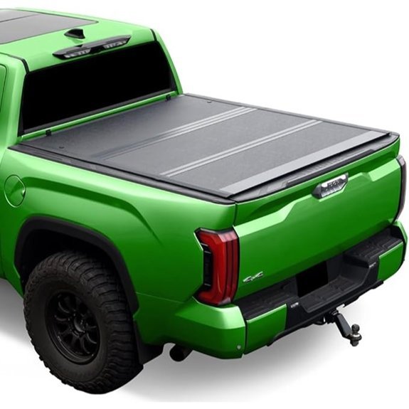 Compatible Toyota Tacoma/Pickup Low Profile Tri-Fold Tonneau Cover