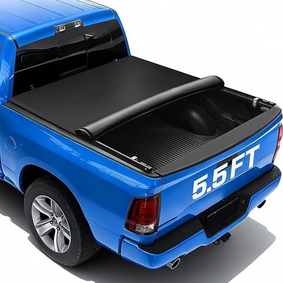 RHOBRA Soft Roll-up Truck Bed Cover for Toyota Tundra
