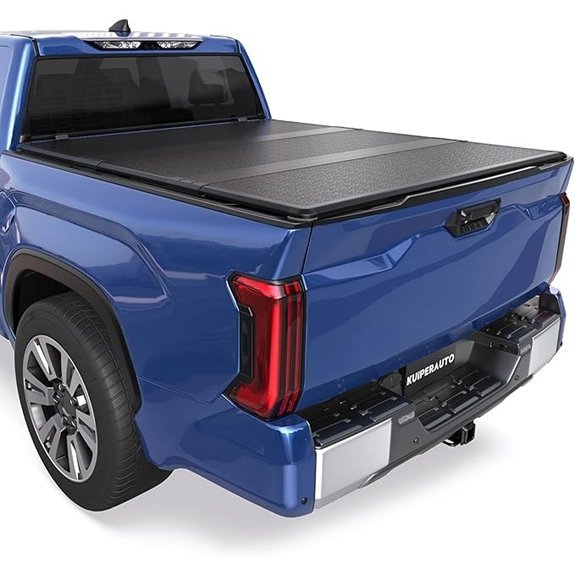 KUIPERAUTO Fiberglass Tonneau Cover for Toyota Tundra
