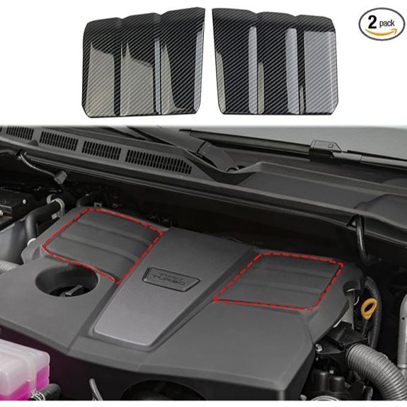 Carbon Fiber Engine Shroud Cover for Toyota Tundra/Sequoia