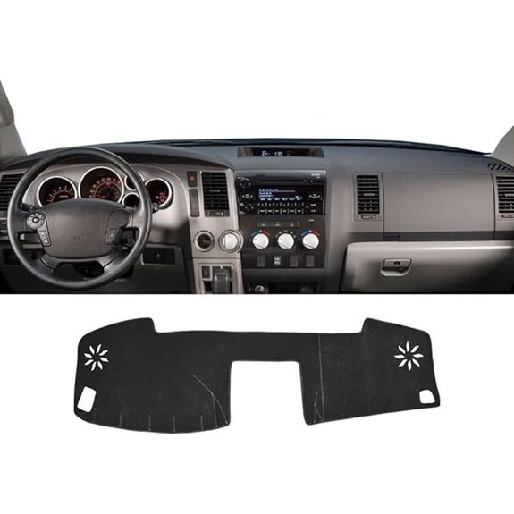 Dashboard Cover Mat for Toyota Tundra & Sequoia