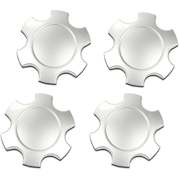 DOTCOM 4PCS Wheel Center Caps for Toyota Tundra/Sequoia