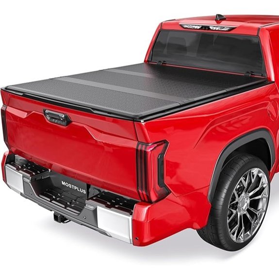 MOSTPLUS Tri-Fold Tonneau Cover for Toyota Tundra
