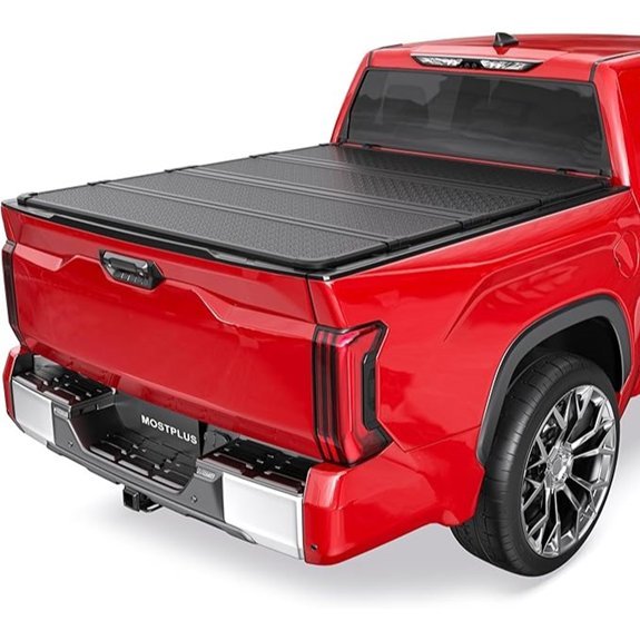 MOSTPLUS Quad Fold Tonneau Cover for Toyota Tundra