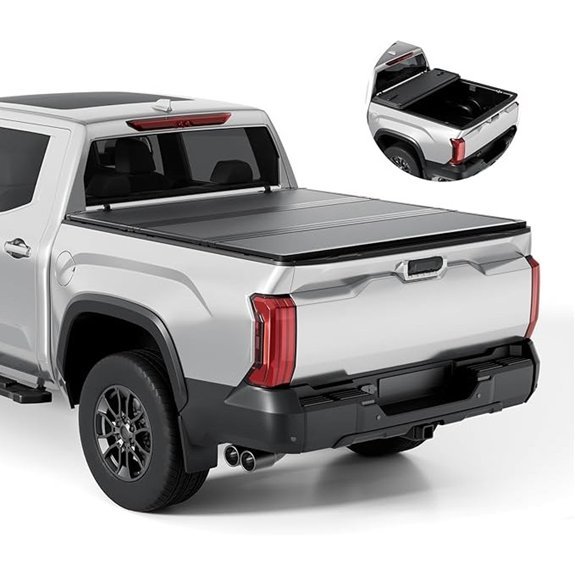 FRP Hard Folding Tonneau Cover for Toyota Tundra