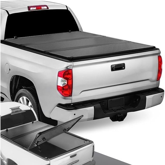 DNA MOTORING Tri-Fold Tonneau Cover for Toyota Tundra