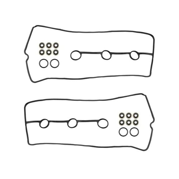 2Pcs Engine Valve Cover Gasket Set for Toyota