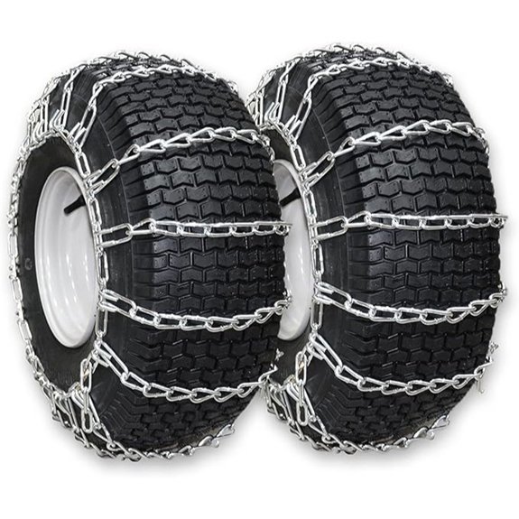 OakTen Set of 2 Snow Tire Chains for Tractors