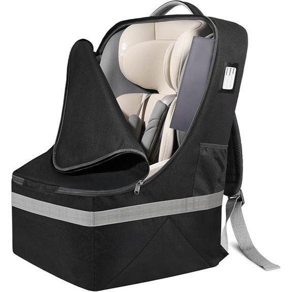 Padded Car Seat Travel Bag for Air Travel