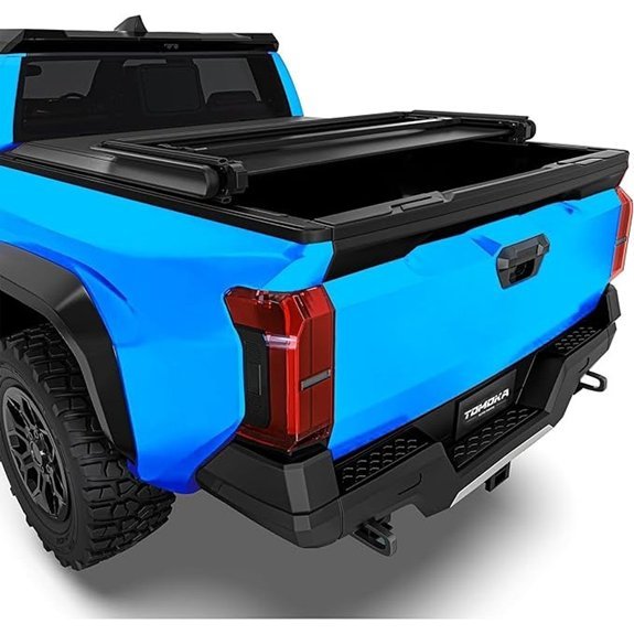TOMOKA Vinyl Tri-fold Truck Bed Tonneau Cover