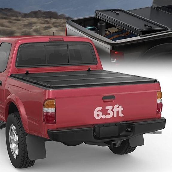 Auto Dynasty Tri-Fold Truck Bed Tonneau Cover