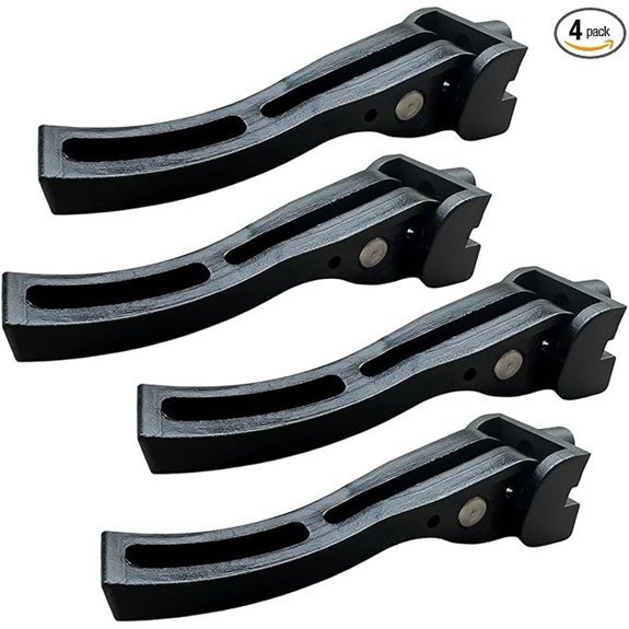 4PCS Tonneau Cover Clamps for Truck Bed Covers