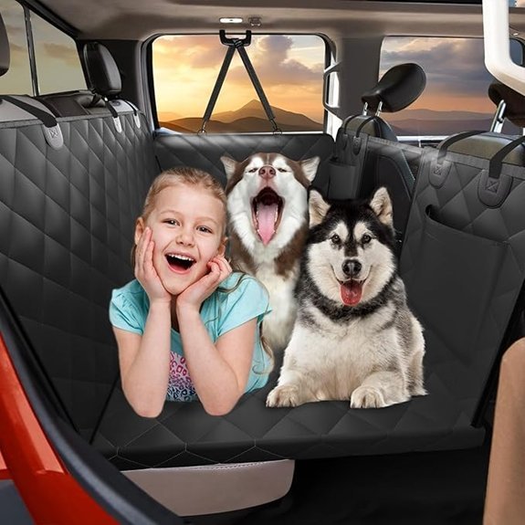 Back Seat Extender Dog Hammock for Trucks
