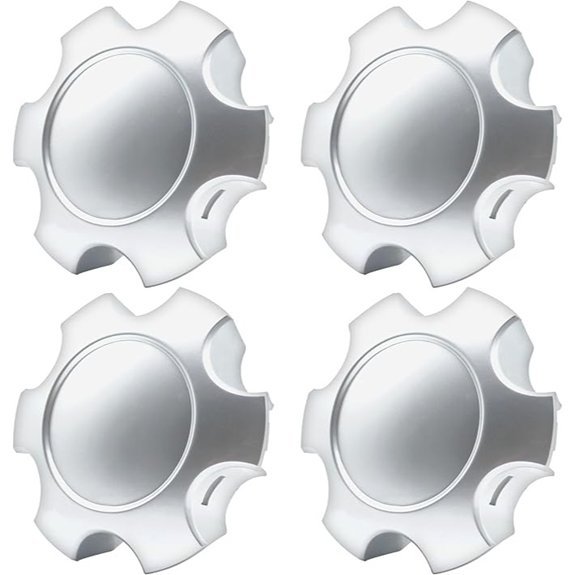 4 Wheel Center Hub Covers for 6 Lug Tundra