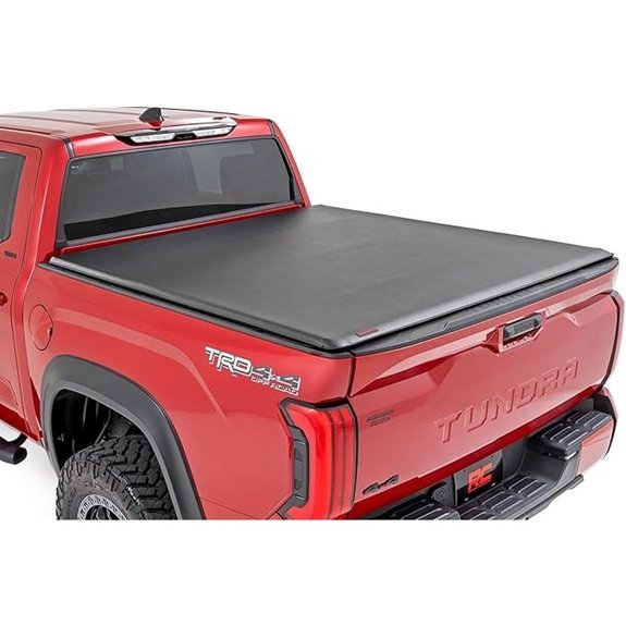 Rough Country Soft Roll-Up Truck Bed Cover for Tundra
